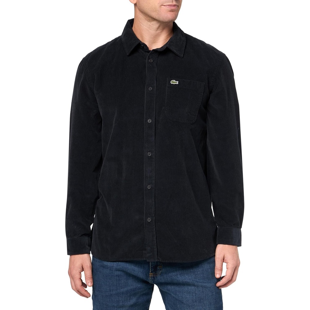 image:imageLacoste Mens Regular Fit Velour ShirtAbysm