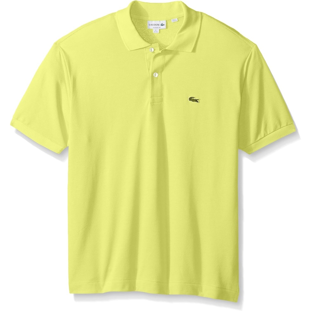 image:imageLacoste Mens Short Sleeve Classic Pique Polo ShirtLimeira