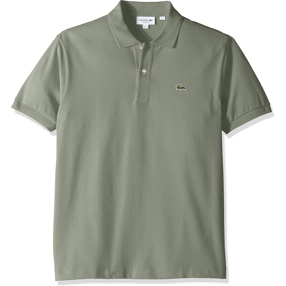 image:imageLacoste Mens Short Sleeve Classic Pique Polo ShirtRyegrass Green