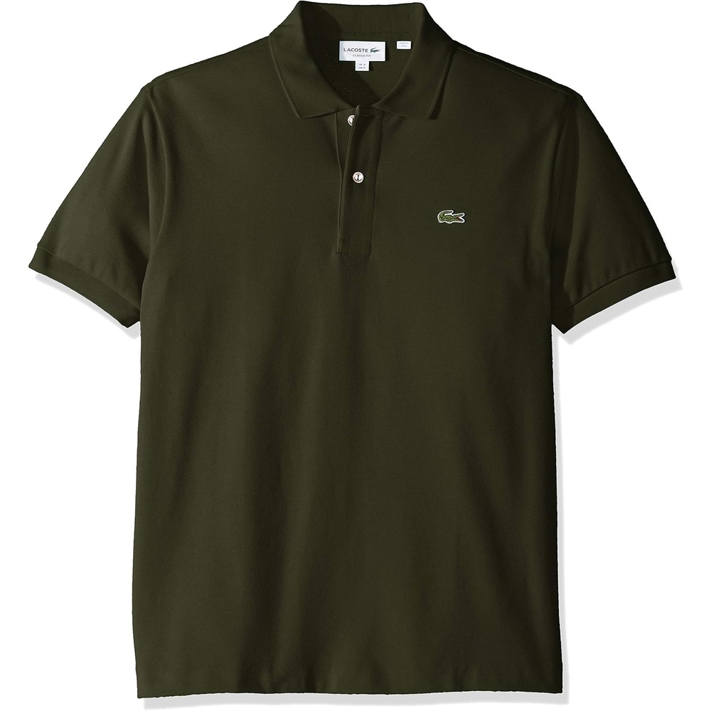 image:imageLacoste Mens Short Sleeve Classic Pique Polo ShirtSpruce Green