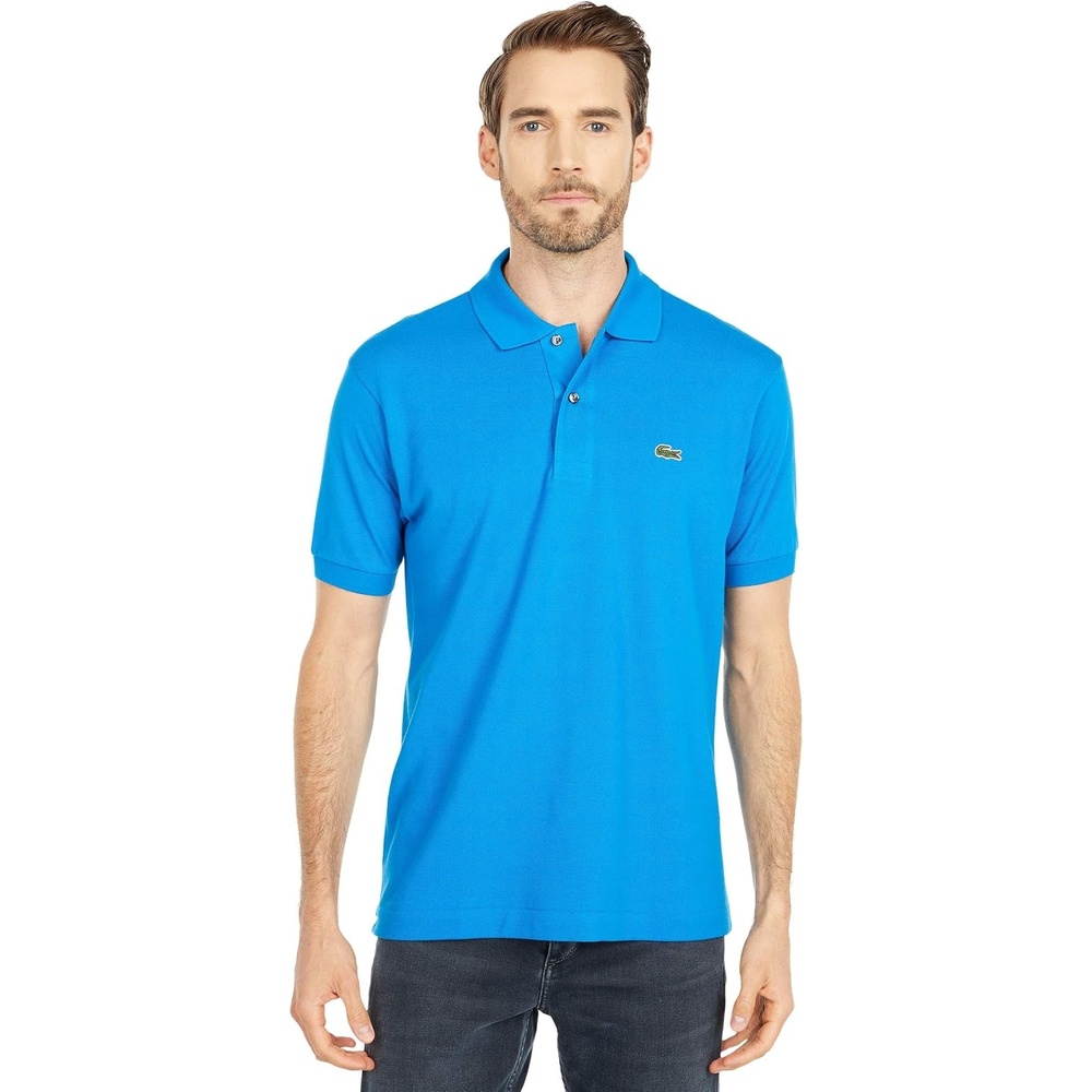 image:imageLacoste Mens Short Sleeve Classic Pique Polo ShirtUtramarine