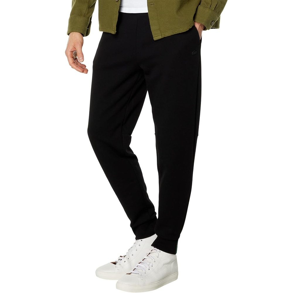 image:imageLacoste Mens Slim Fit SweatpantsBlack