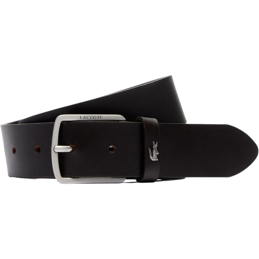 image:imageLacoste Mens Smooth Leather BeltDark Brown