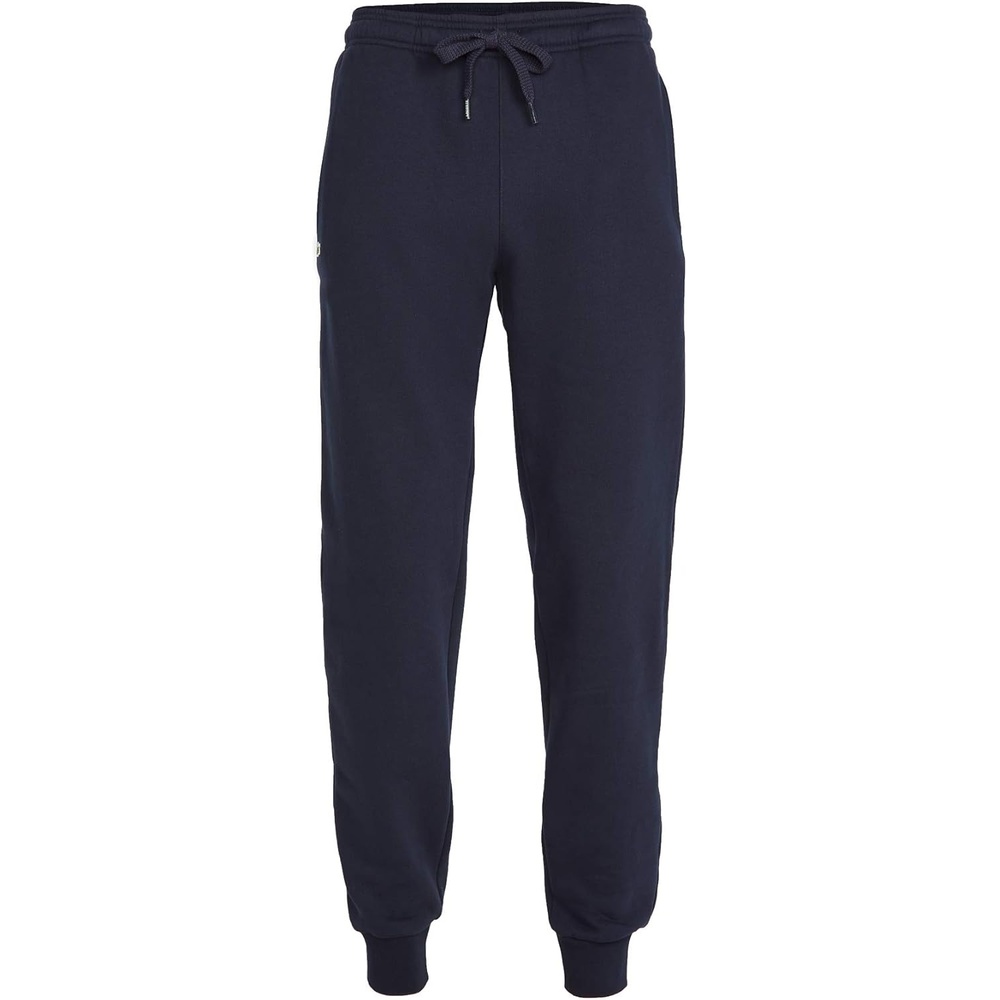 image:imageLacoste Mens Sport Fleece Trackpant With Rib Leg OpeningNavy Blue