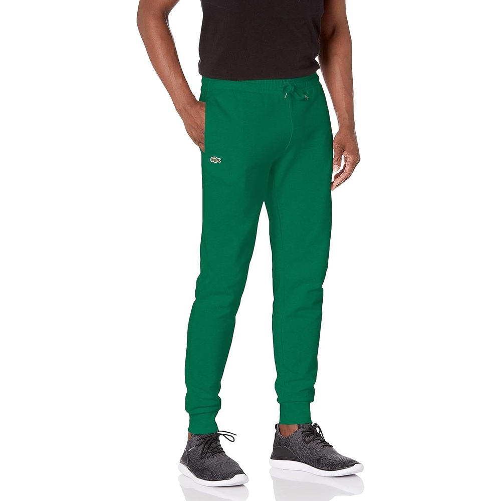 image:imageLacoste Mens Sport Fleece Trackpant With Rib Leg OpeningYucca