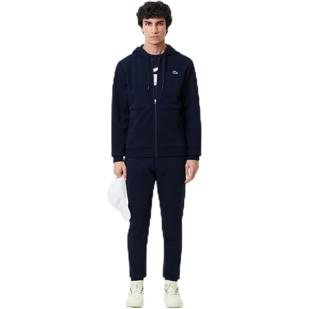 image:imageLacoste Mens Sport Monochrome Sport SweatpantsNavy Blue