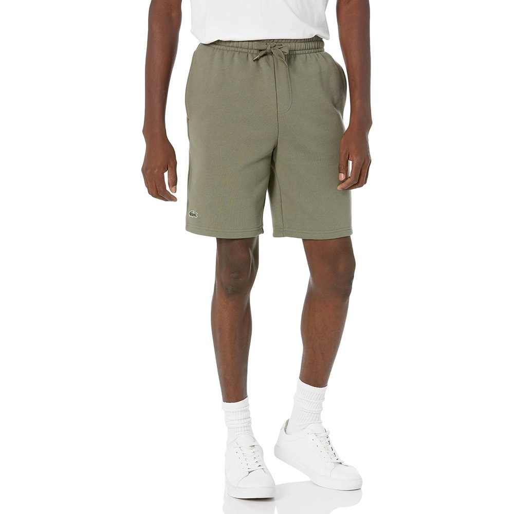 image:imageLacoste Mens Sport Tennis Fleece ShortTank Green