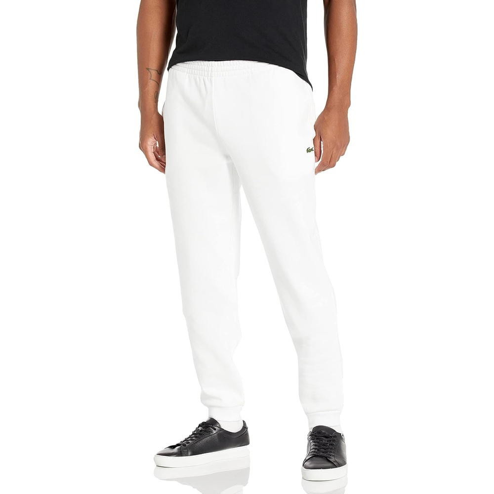 image:imageLacoste Mens Tapered Leg SweatpantsWhite