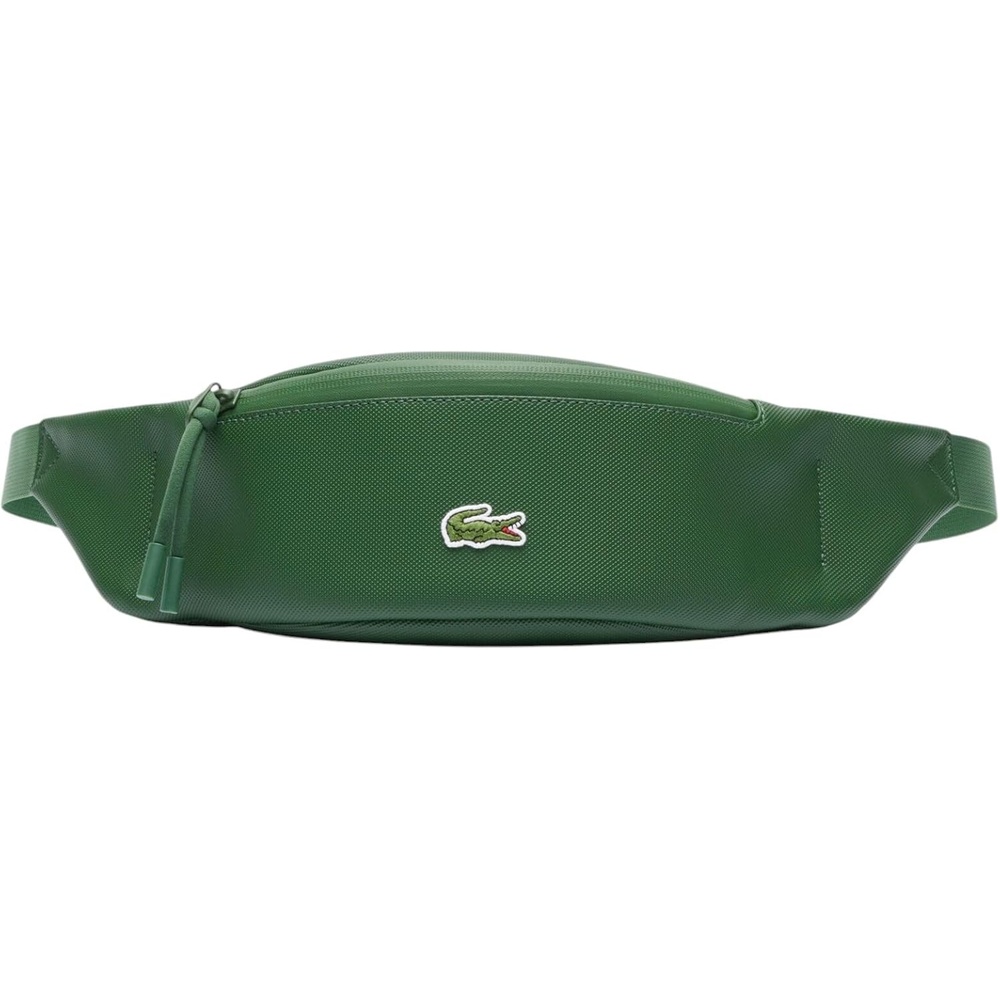 image:imageLacoste Mens Unisex LCST Zippered Belt BagGreen