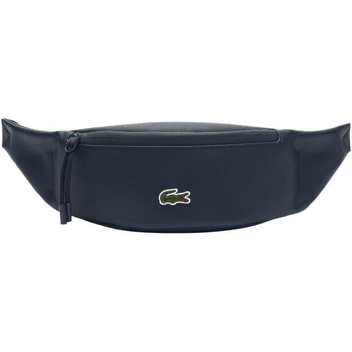 image:imageLacoste Mens Unisex LCST Zippered Belt BagNavy Eclipse