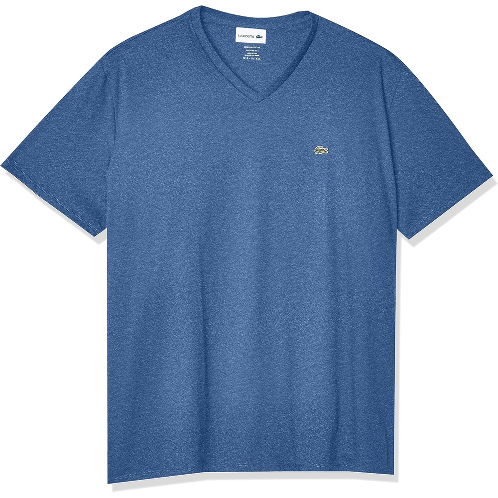 image:imageLacoste Monochrome Cotton Pima Jersey Crew Neck TShirtAlby Heathered