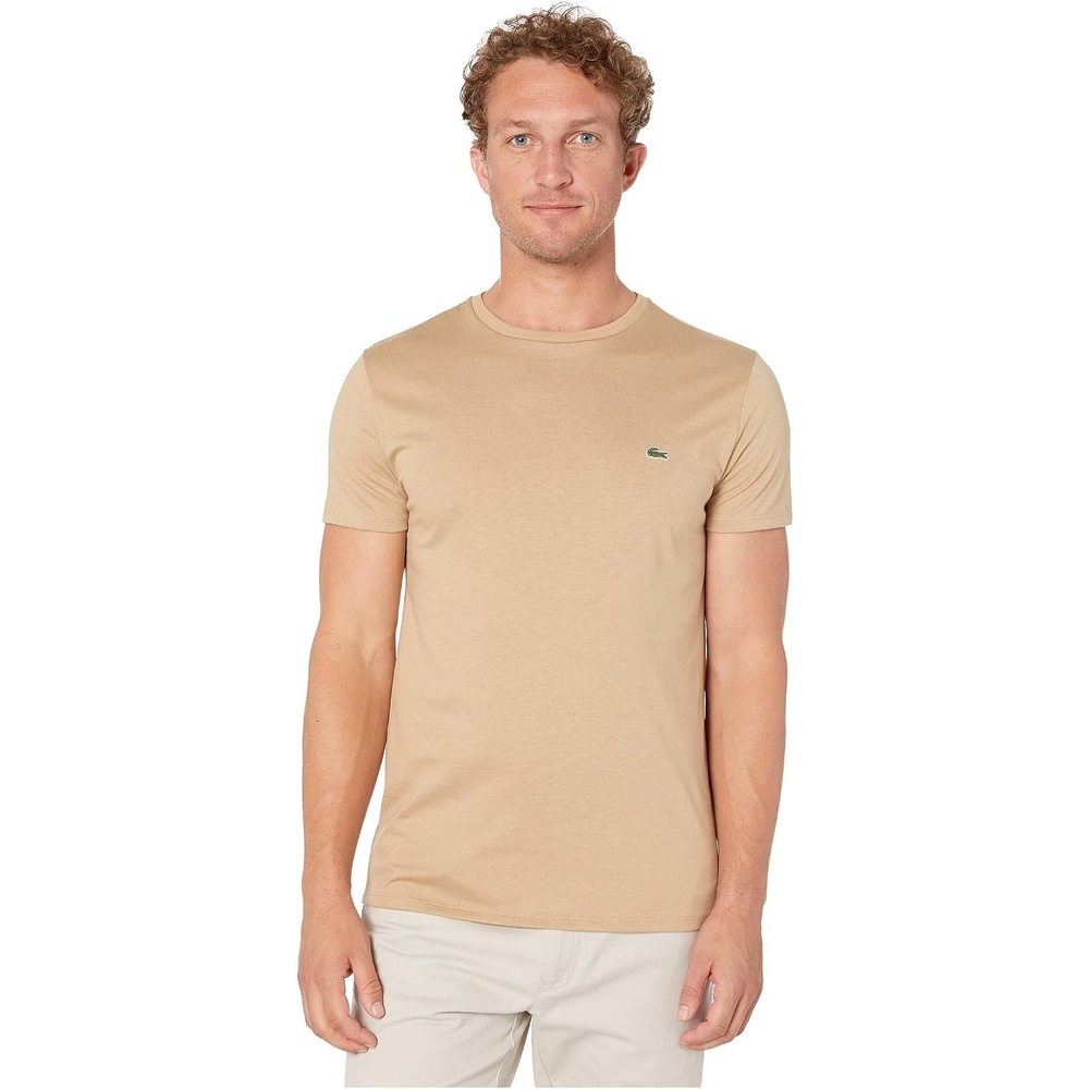 image:imageLacoste Monochrome Cotton Pima Jersey Crew Neck TShirtViennese