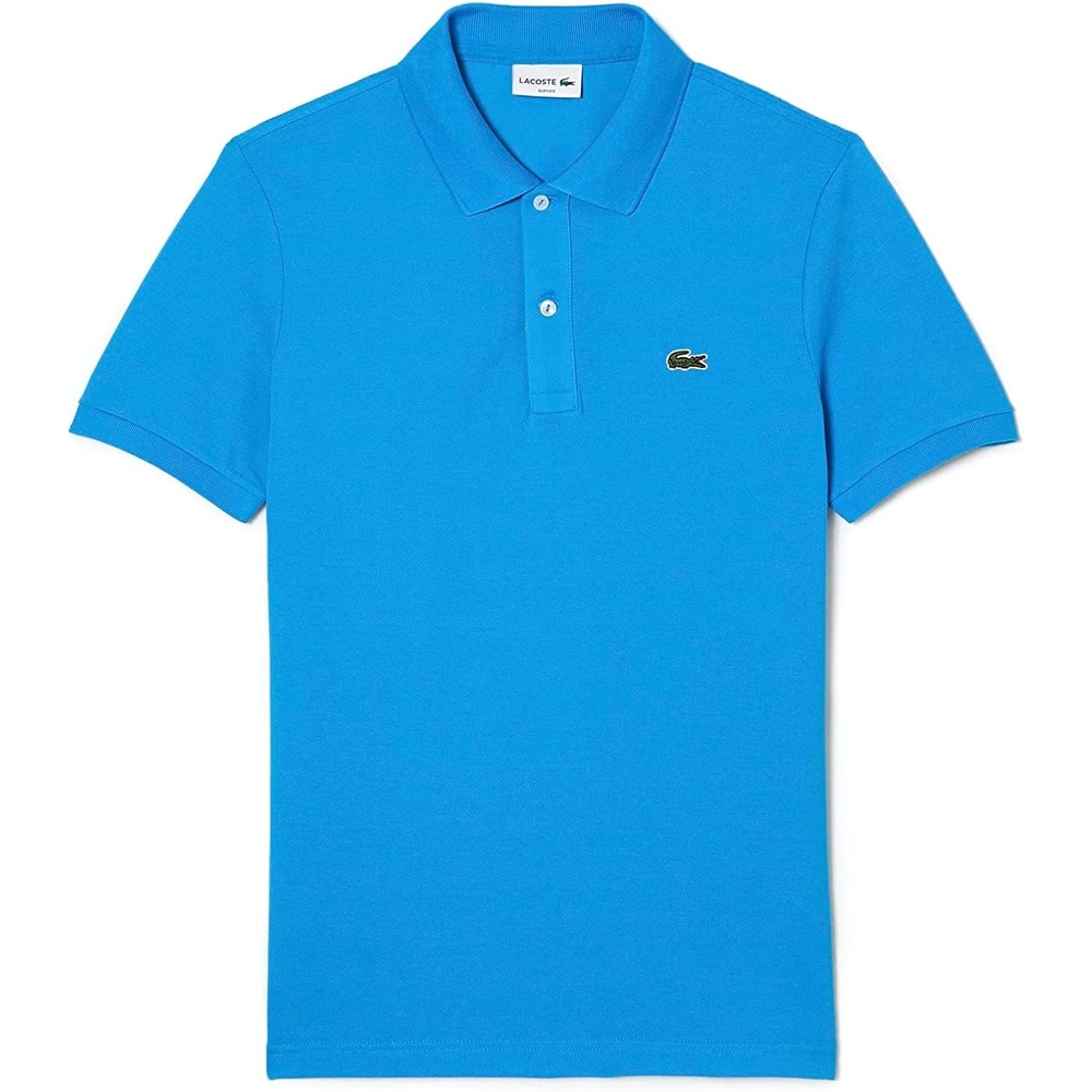 image:imageLacoste Short Sleeve Classic Fit Chine Pique Polo Shirt L1264 ShirtFiji