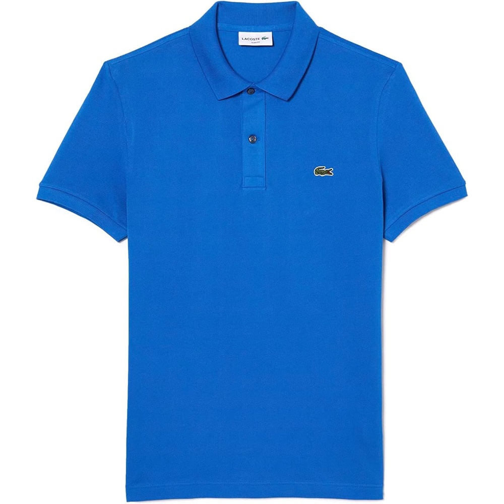 image:imageLacoste Short Sleeve Classic Fit Chine Pique Polo Shirt L1264 ShirtKingdom