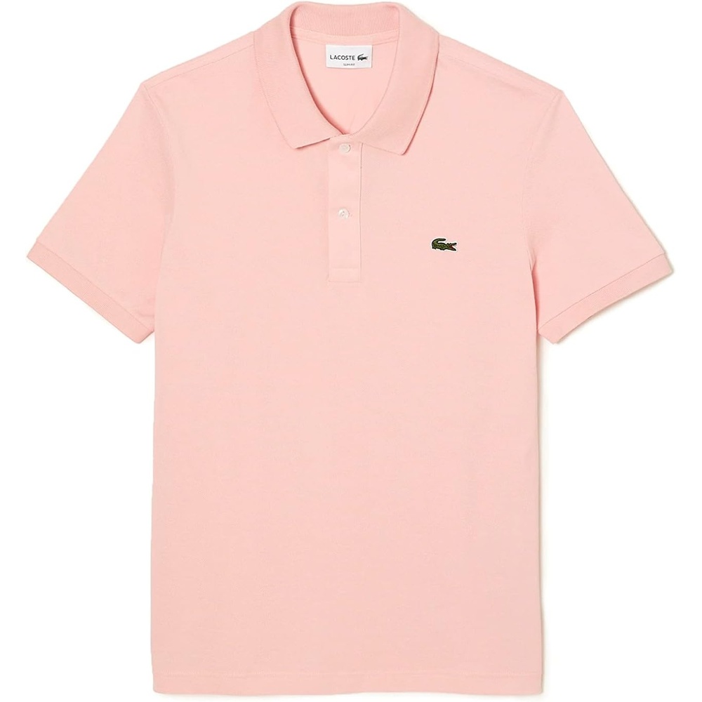 image:imageLacoste Short Sleeve Classic Fit Chine Pique Polo Shirt L1264 ShirtWaterlily