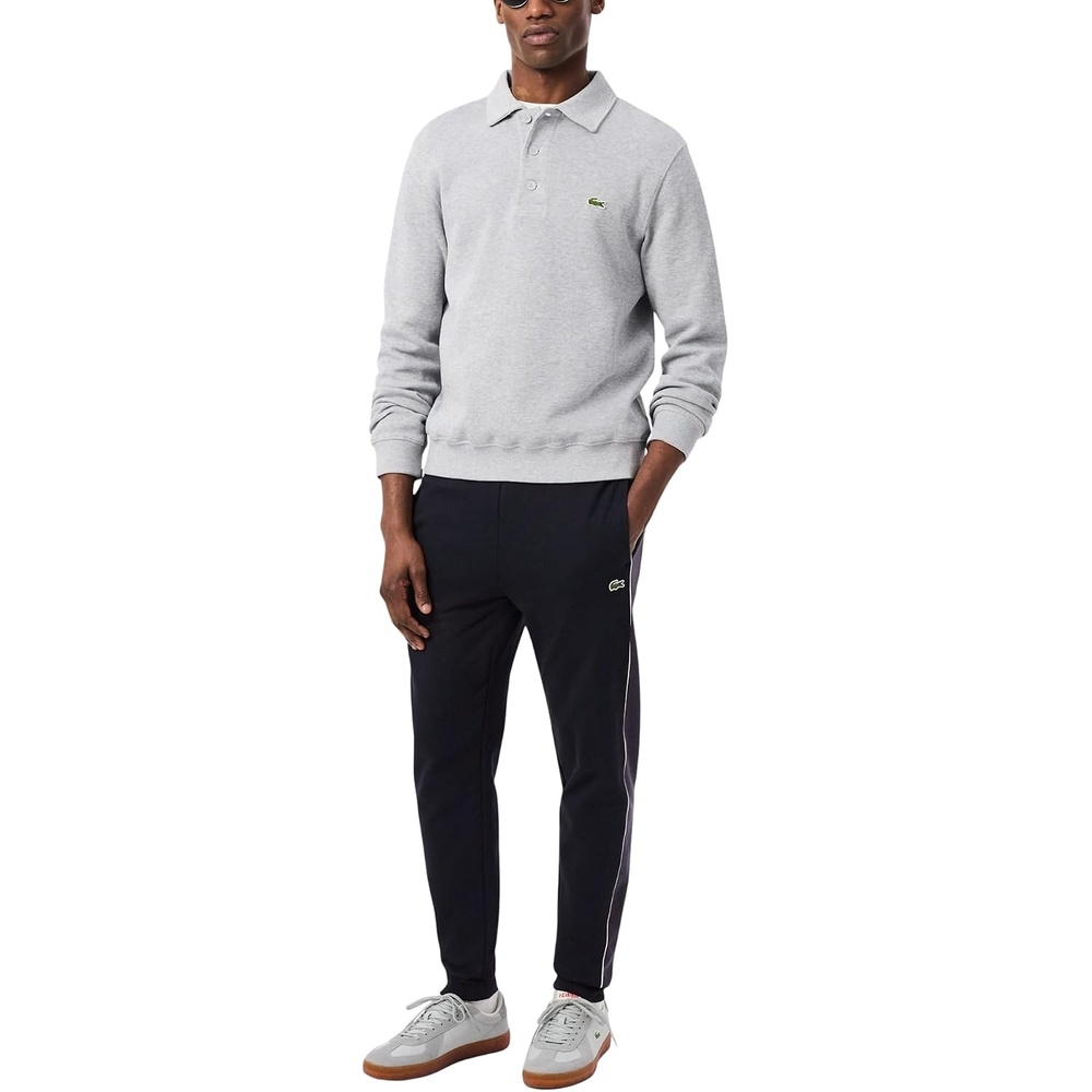image:imageLacoste Tapered Leg SweatpantsBlackbirdGraphite