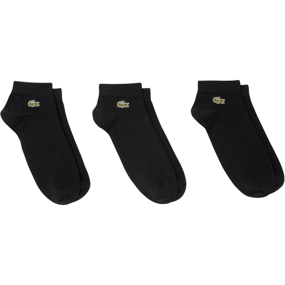 image:imageLacoste Unisex 3Pack Low SocksBlack