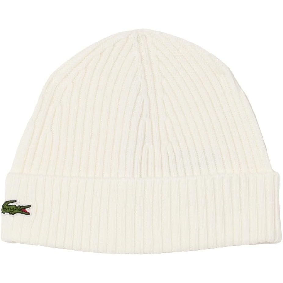 image:imageLacoste Unisex Adult Rib Knit Brushed Wool BeanieBone