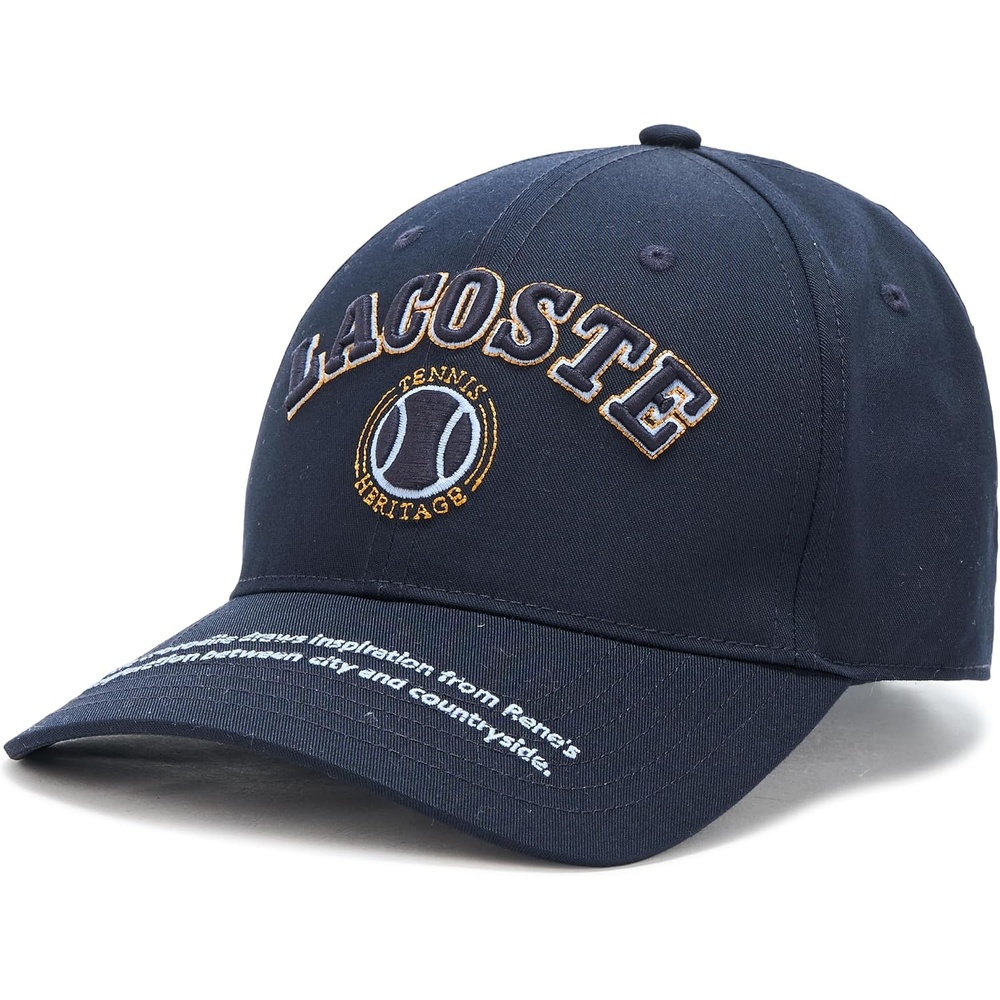 image:imageLacoste Unisex Adult Unisex Embroidered Baseball CapNavy Blue