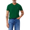 image:imageLacoste Mens Short Sleeve VNeck Pima Cotton Jersey TShirtGreen