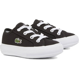Lacoste Baby Boys’ Infant’s Backcourt Trainers(Black & White)