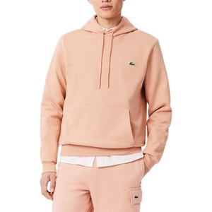 Lacoste Cotton Fleece Hoodie(Latte)