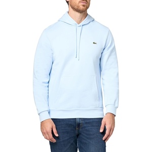Lacoste Cotton Fleece Hoodie(Light Blue)