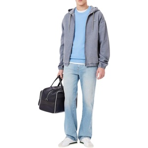 Lacoste Mens 5 Pocket Straight Cut Indigo Jeans(Washed Bleach)