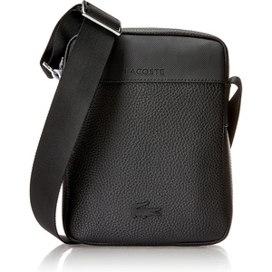 Lacoste Men’s City Court Concept Vertical Camera Bag(Black)