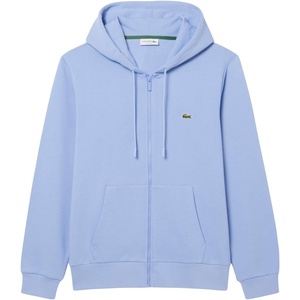 Lacoste Men’s Classic Fit Zipped Fleece Sweatshirt(Delphinium)