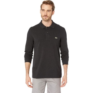 Lacoste Men’s Classic Long Sleeve Pique Polo Shirt(Lightning Chine)