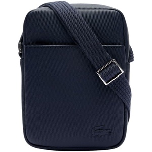 Lacoste Men’s Classic Pique Effect Satchel Bag(Midnight Blue)