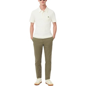 Lacoste Men’s Core Collection Slim Fit Stretch Cotton Chino Pant(New Khaki)