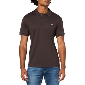 Lacoste Men’s Core Short Sleeve Regular Fit Green Croc Polo(Port)