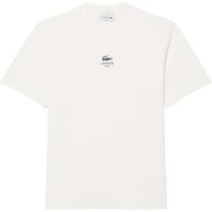 Lacoste Men’s Cotton Logo Tee(Flour Rubber Print)