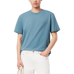 Lacoste Men’s Cotton Logo Tee(Limestone Green Croc)
