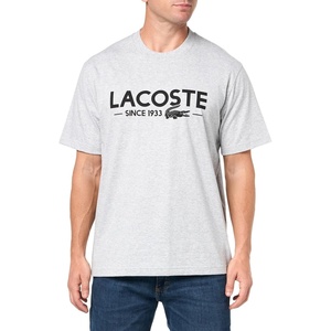Lacoste Men’s Cotton Logo Tee(Silver Chine Lacoste Birthdate)