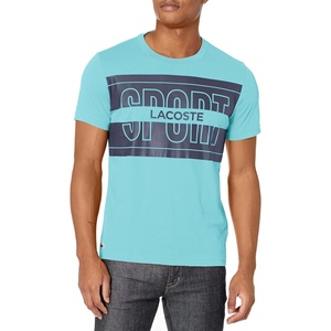 Lacoste Men’s Cotton Print T-Shirt(Cove)
