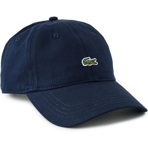 Lacoste Men’s Cotton Twill Side Logo Cap(Navy Blue)