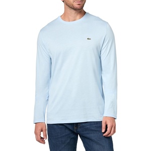 Lacoste Men’s Crew Neck Long Sleeve Regular Fit Classic T-Shirt(Rill)
