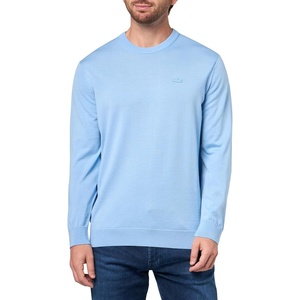 Lacoste Mens Crew Neck Merino Wool Sweater(Overview)
