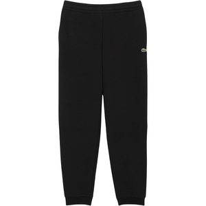 Lacoste Men’s Crocodile Branding Cotton Fleece Jogging Pants(Black Green Croc)
