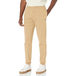 Lacoste Men’s Crocodile Branding Cotton Fleece Jogging Pants(Croissant)