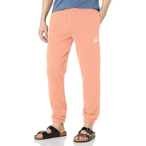 Lacoste Men’s Crocodile Branding Cotton Fleece Jogging Pants(Ledge)