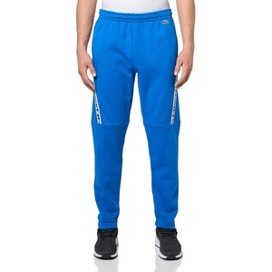 Lacoste Men’s Crocodile Branding Cotton Fleece Jogging Pants(Marina)