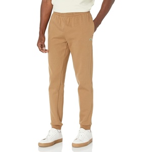 Lacoste Men’s Crocodile Branding Cotton Fleece Jogging Pants(New Cookie)