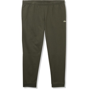 Lacoste Men’s Crocodile Branding Cotton Fleece Jogging Pants(Sapwood)