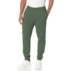 Lacoste Men’s Crocodile Branding Cotton Fleece Jogging Pants(Sequoia)