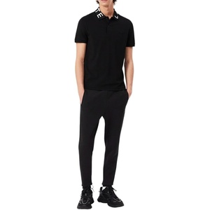Lacoste Men’s Fitted Jersey Sweatpants(Black)