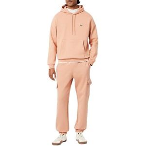 Lacoste Men’s Fleece Cargo Sweatpants(Latte)